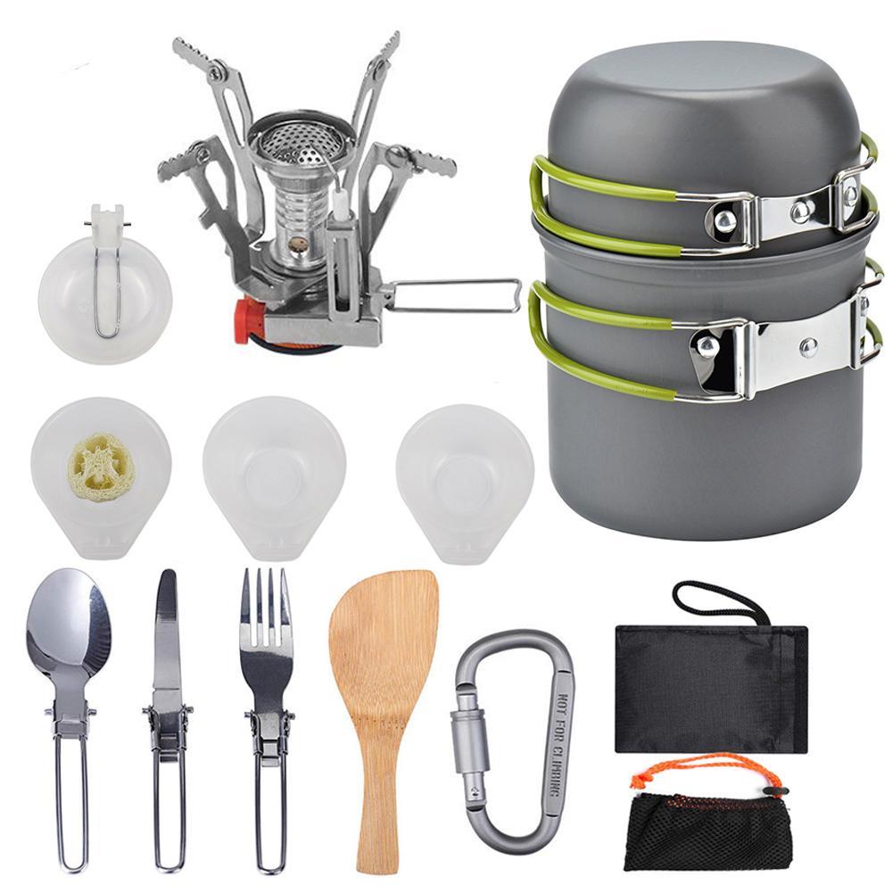 outdoor cookware kit 2-3 people New Zealand camping