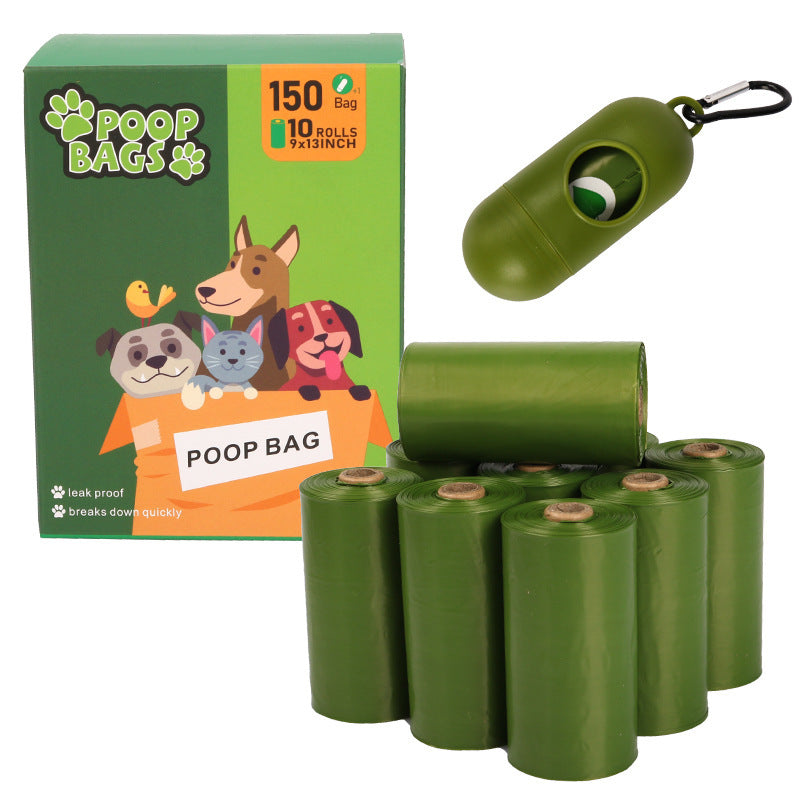 rolled dog waste bags  UK & US eco supplies